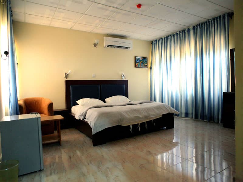 Super deluxe bedroom at NSPRI Guest House
